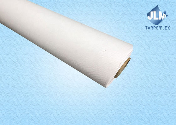 3.2m Width White PVC Flex Banner For Outdoor Advertising