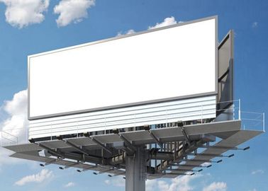 White Color PVC Flex Banner 510gsm Laminated Banner 1.02 - 3.2m Width Optional