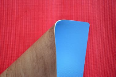 Eco - Friendly Plastic Floor Covering Damp Proof For Gym / Hotel / Hospital