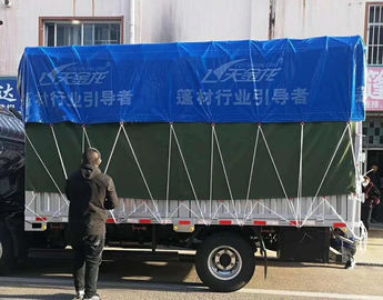 Tear Resistant 430gsm 500D*1000D PVC Truck Cover