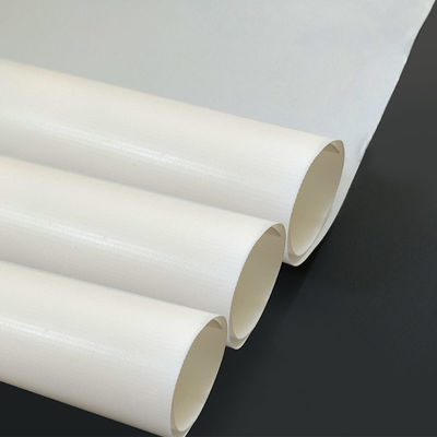 3.2m Width White PVC Flex Banner For Outdoor Advertising